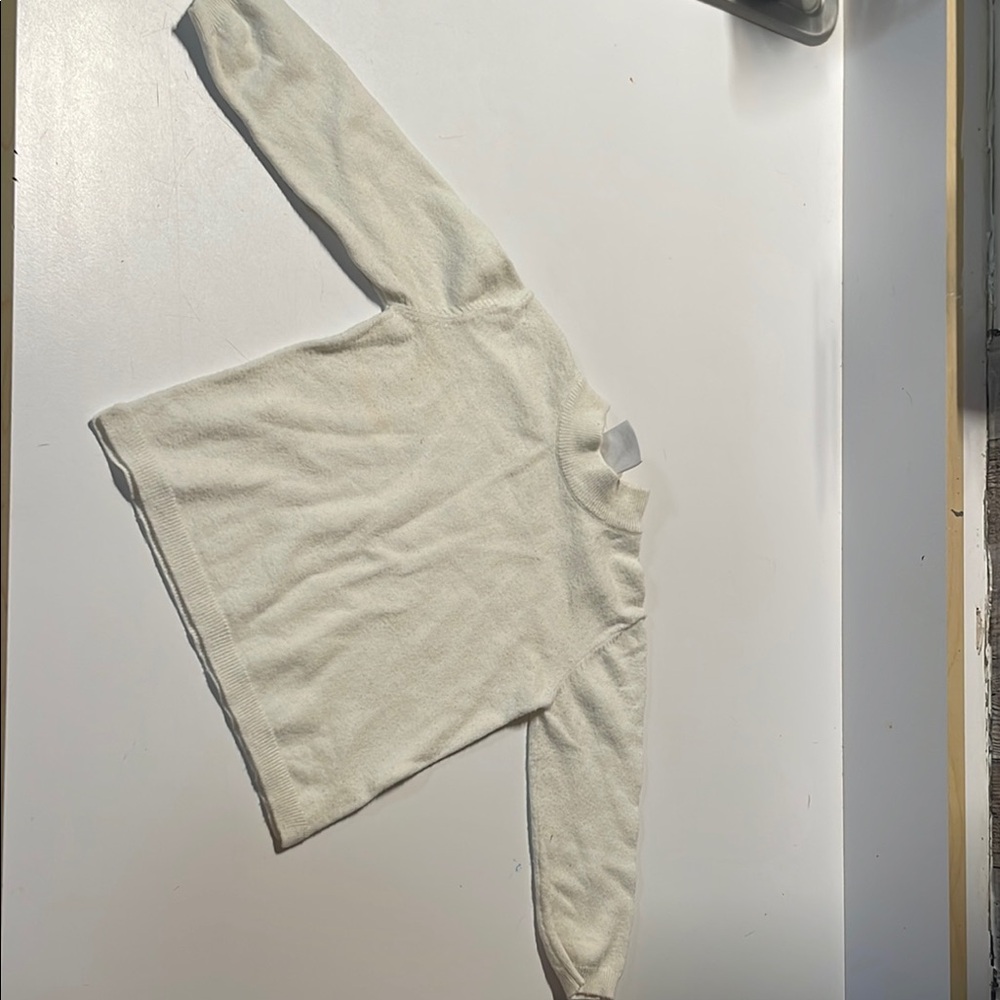 Zara Cream Long Sleeve Sweater 12-18 months light weight